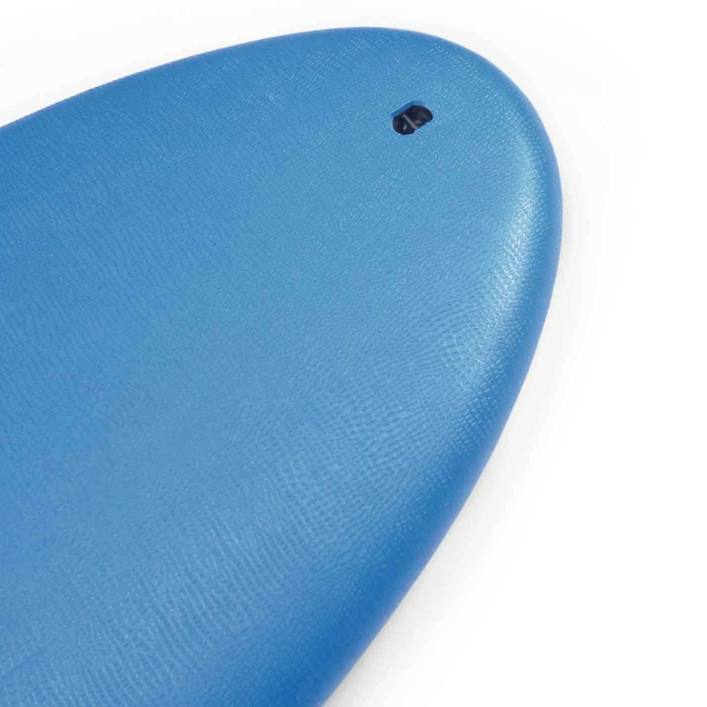softdogsurf grate dane 6'2 soft top surf board tail leash plug