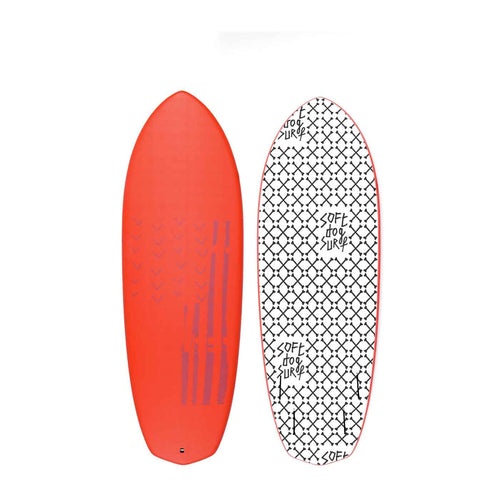 5'8 greyhound soft top surfboard design
